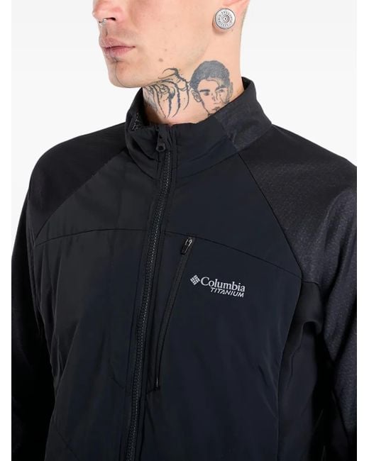 Columbia Blue Full-Zip Lightweight Jacket for men