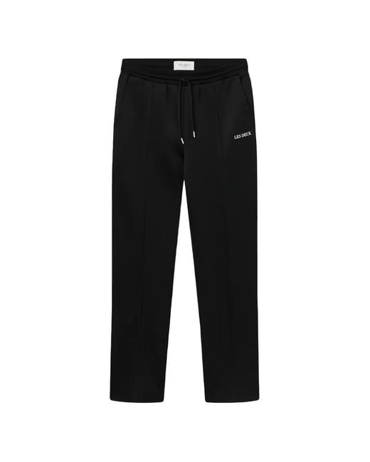 Les Deux Black Pantalon Ballier À Lien De Resserrage for men