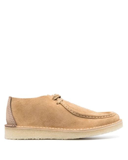 Clarks Natural Desert Nomad Suede Loafers for men