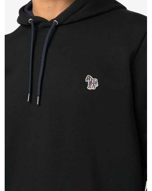 Paul Smith Hoodie Met Patch in het Black voor heren
