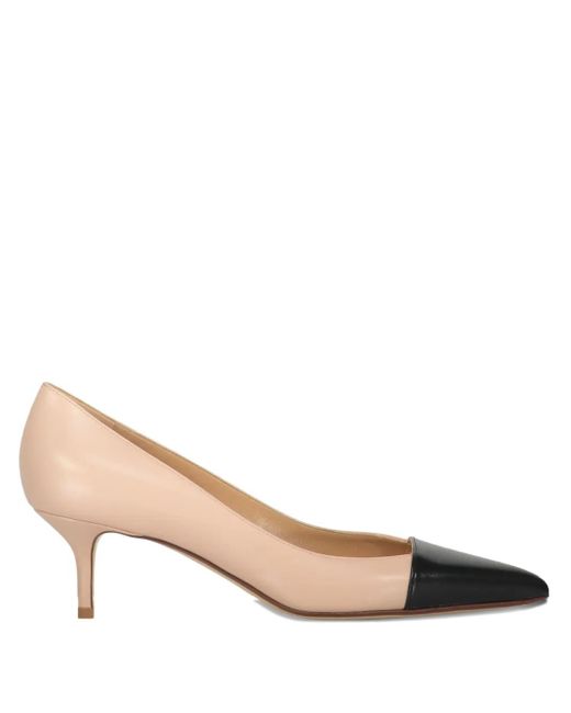 Francesco Russo Natural Pointed-Toe Pumps