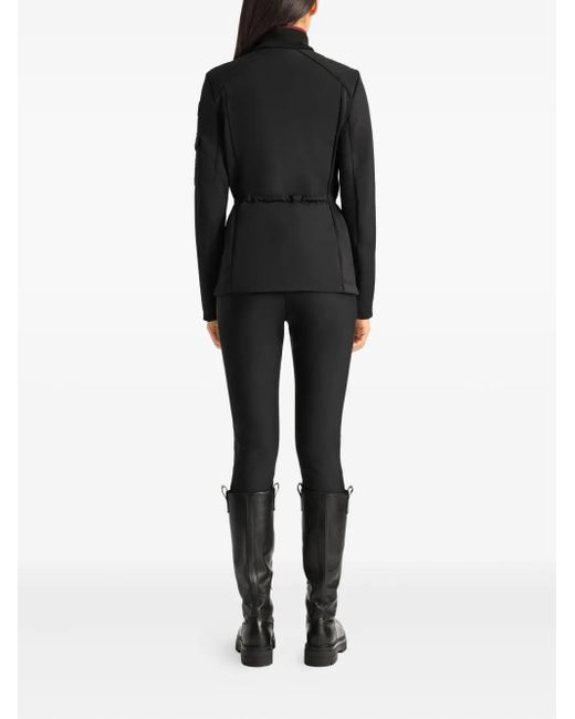 Fusalp Black Quilted-Panel Jacket