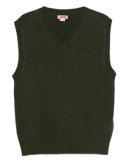 Chaleco Shetland Baracuta de hombre de color Green