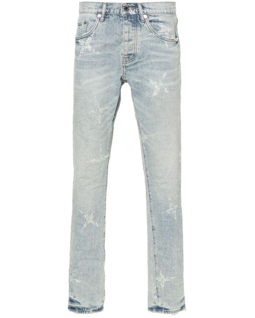 Purple Brand P001 Type Skinny-Jeans in Blue für Herren
