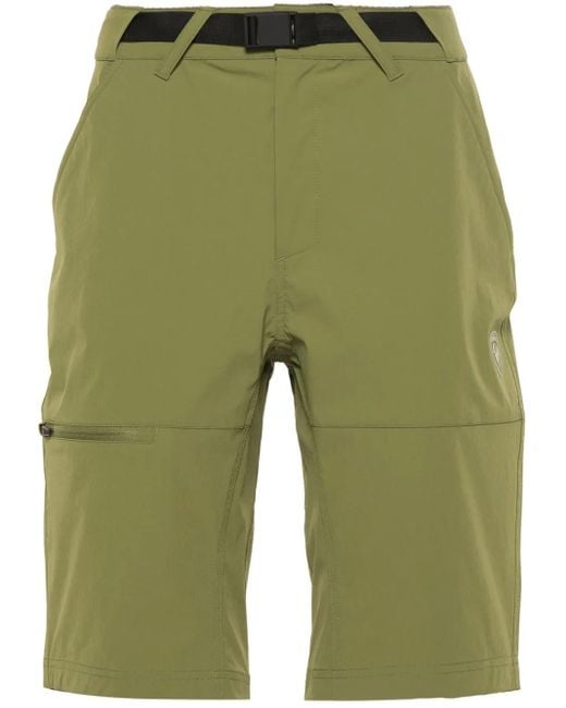 Rossignol Green Appliqué-Logo Cargo Shorts for men