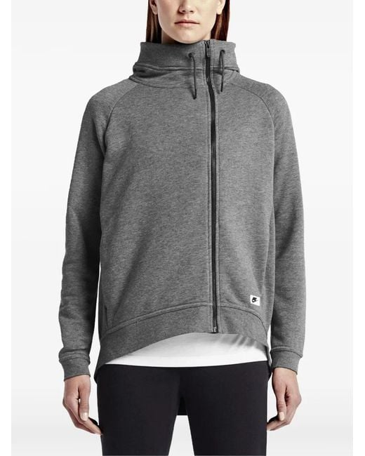 Nike Gray Full Zip Hoodie