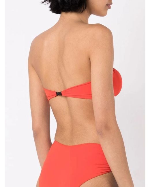 Clube Bossa Strapless Bikinitop in het Red