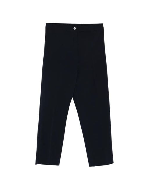 Marina Rinaldi Blue Button Trousers