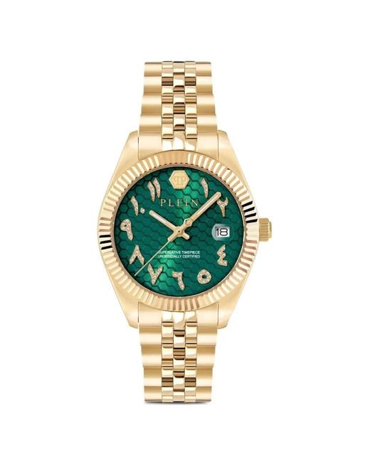 Philipp Plein Metallic Seperlative 34Mm Watch