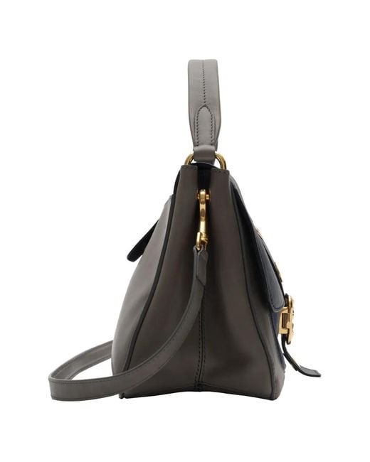 Burberry Blue Small Rider Bag