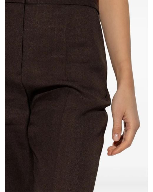 Jacquemus Black Tibau Tapered Trousers