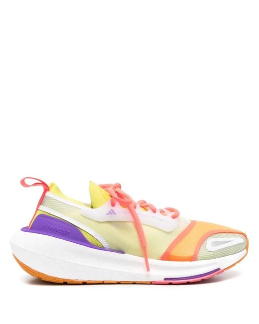 Adidas By Stella McCartney Pink Ultraboost Colour-Block Sneakers