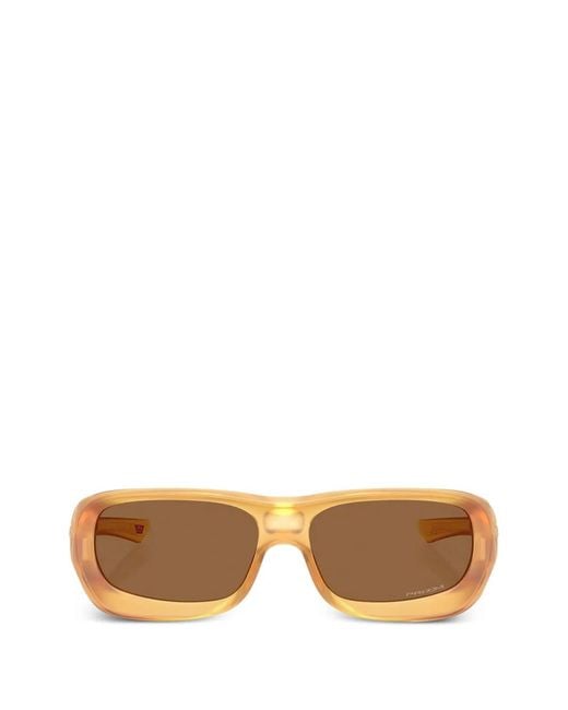 Oakley Natural De Soto Polaris Rectangle-Frame Sunglasses