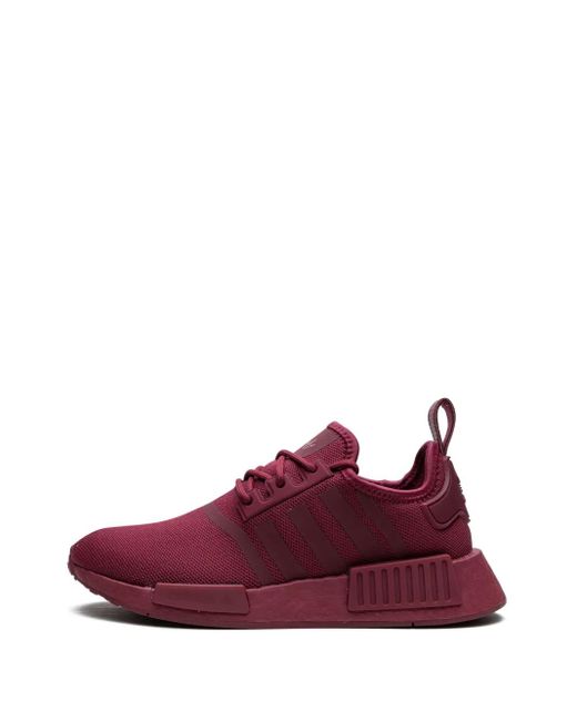 Adidas Purple Nmd R1 Low-Top Sneakers