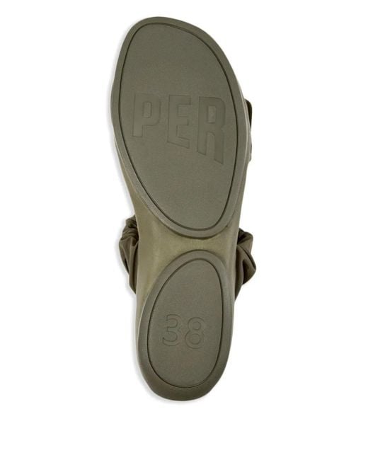 Camper Green Right Nina Sandals