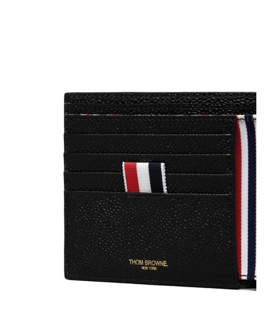 Thom Browne Black Goose-Print Wallet