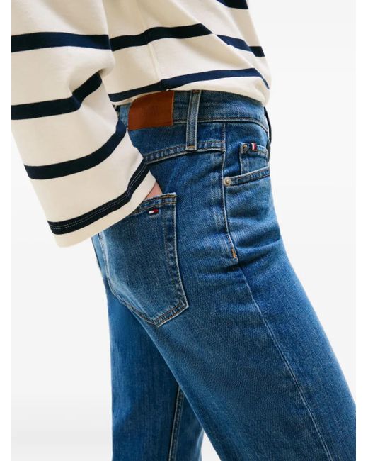 Tommy Hilfiger Blue Five-Pocket Jeans