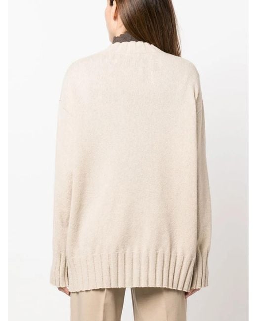 Malo Button-Up Vest in het Natural