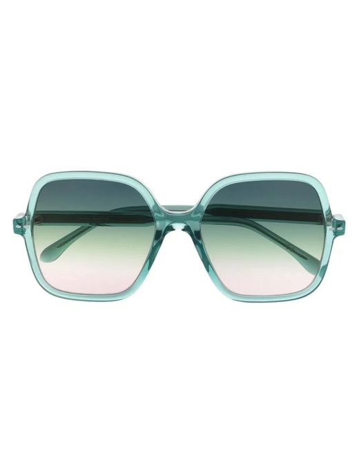 Isabel Marant Green Im0077Gs Square Sunglasses