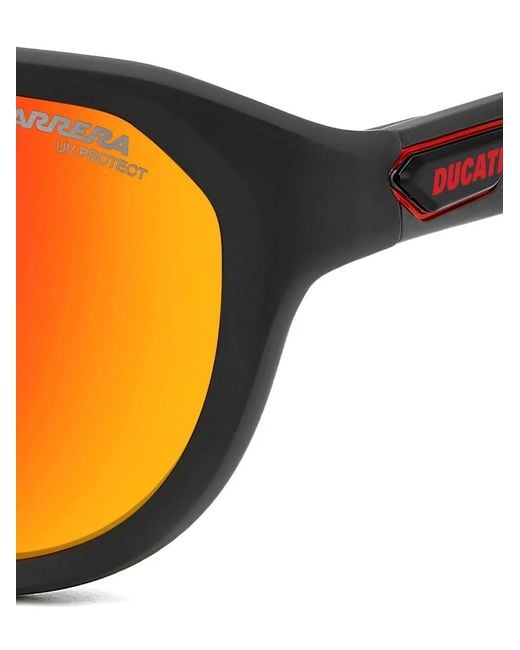 Carrera Black Geometric-Frame Sunglasses for men