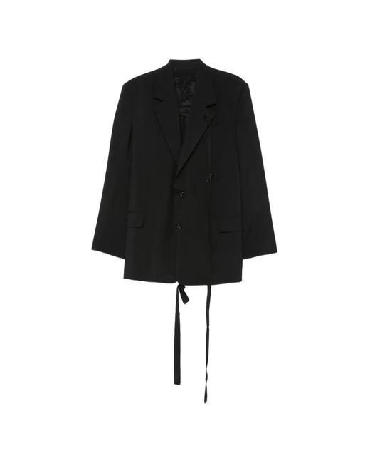 Ann Demeulemeester Black Sanna Jacket