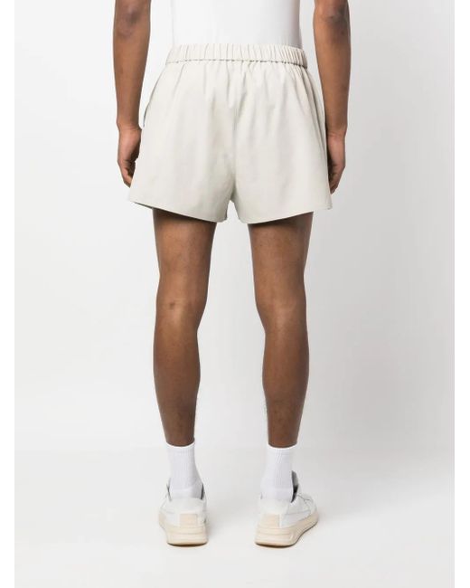 Fear Of God Natural Drawstring-Waist Short Shorts for men
