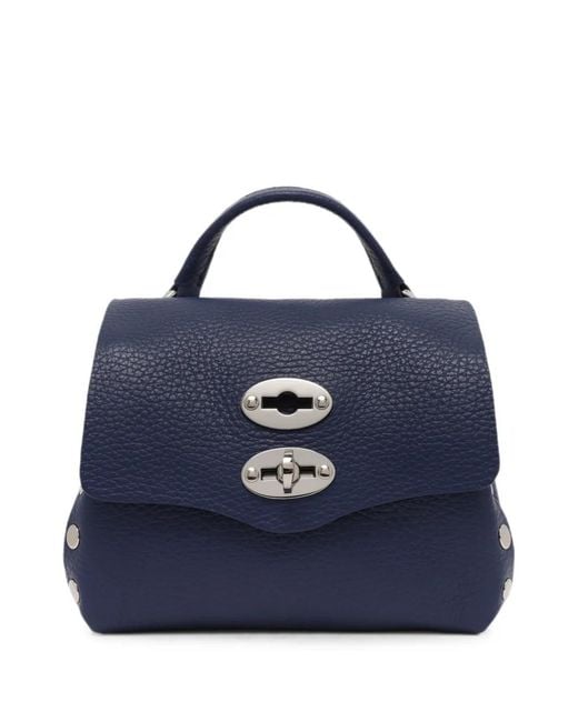 Zanellato Blue Baby Postina Tote Bag