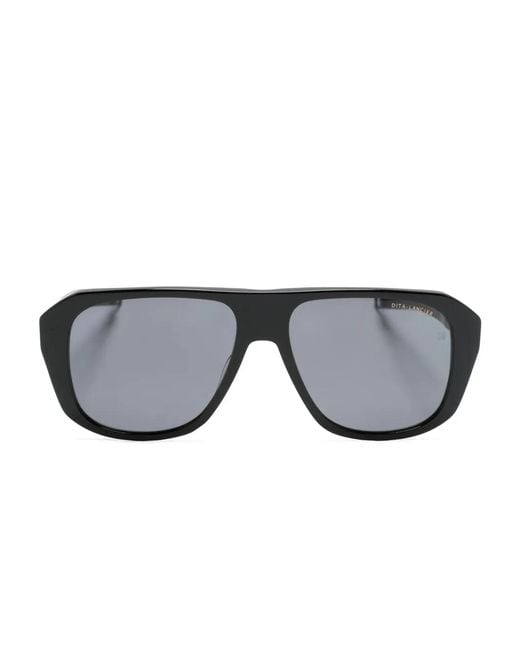 Dita Eyewear Gray Lsa-431 D-Frame Sunglasses