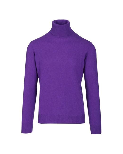 Pull À Col Roulé Al Duca D'aosta pour homme en coloris Purple