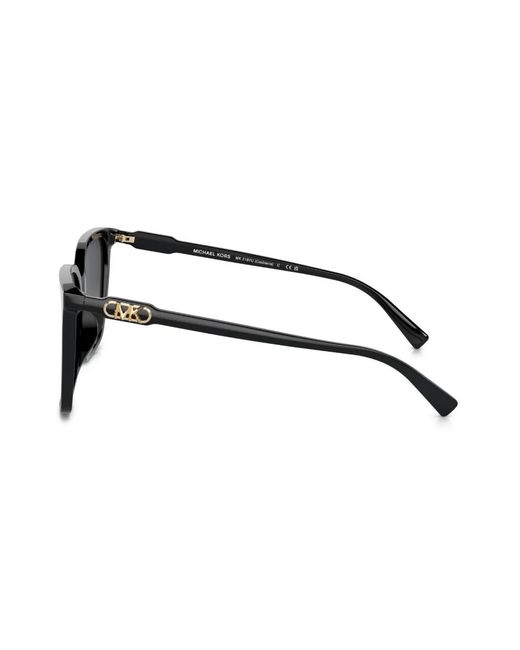 Michael Kors Gray Canberra Square-Frame Sunglasses