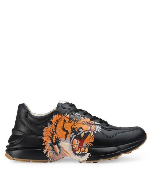 gucci tiger trainers