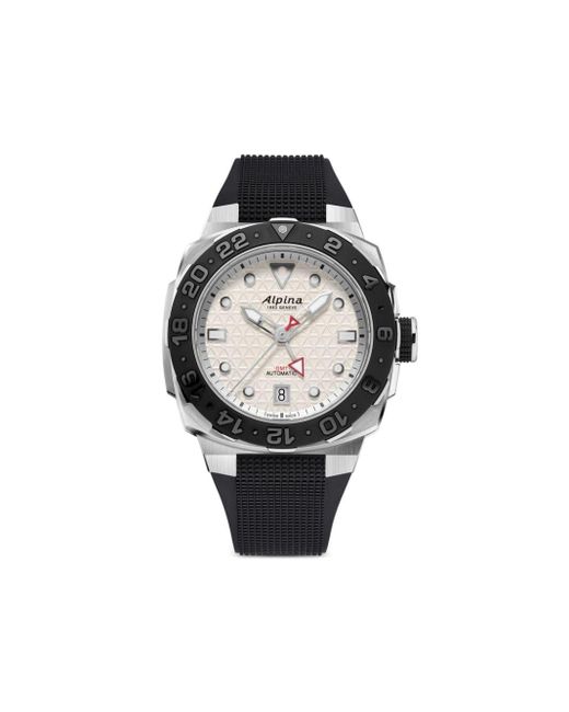 Alpina Seastrong Diver Extrema Automatic Gmt 40 Mm Horloge in het Black voor heren