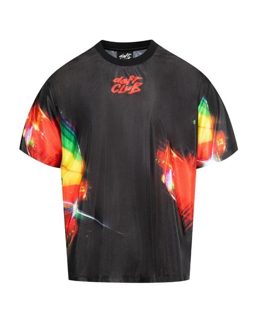 Pleasures Black X Daft Punk Graphic T-Shirt for men