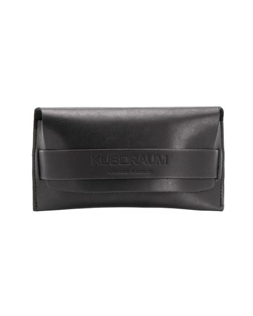 Kuboraum Black Rectangular Sunglasses
