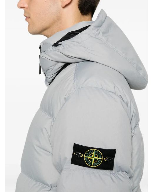 Stone Island Gray Jackets for men