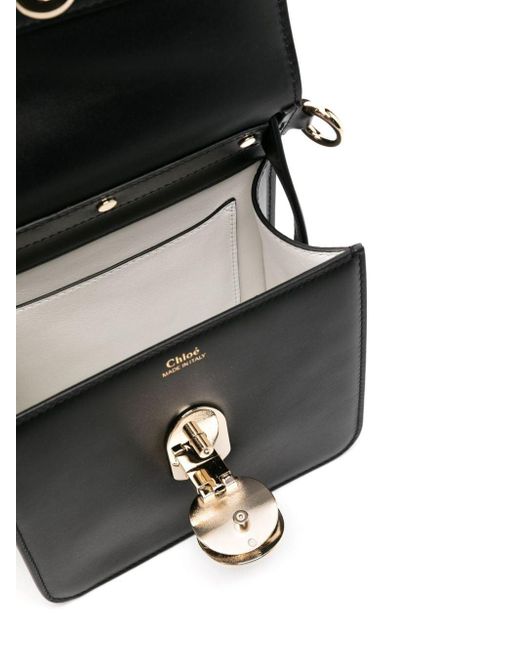 Chloé Black Penelope Small Leather Top Handle Bag