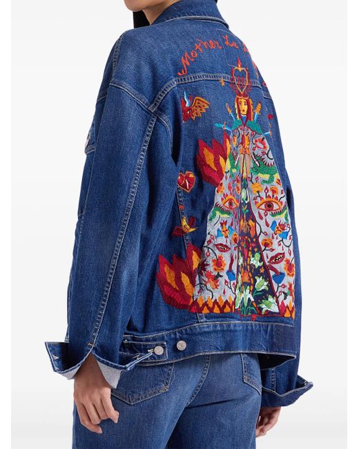 LaDoubleJ Blue X Mother The Drop It Drifter Jacket