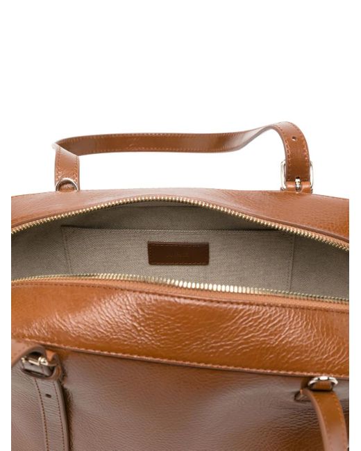 Sac Porté Épaule En Cuir À Boucle A.P.C. en coloris Brown