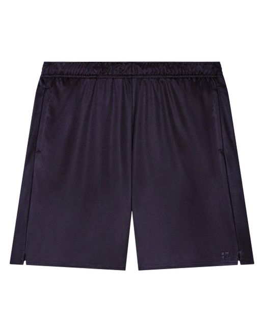 Pantalones cortos de chándal de tejido jersey Courreges de hombre de color Blue