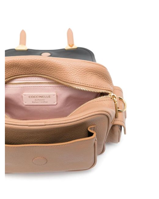 Coccinelle Pink Small Campus Cross Body Bag