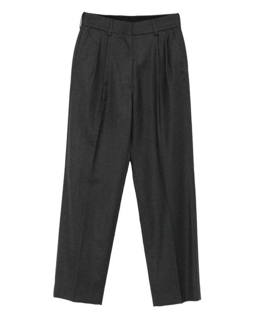 Blazé Milano Gray Virgin Wool Trousers