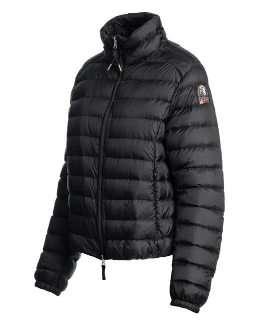Parajumpers Black Quilted Turtleneck Jacket
