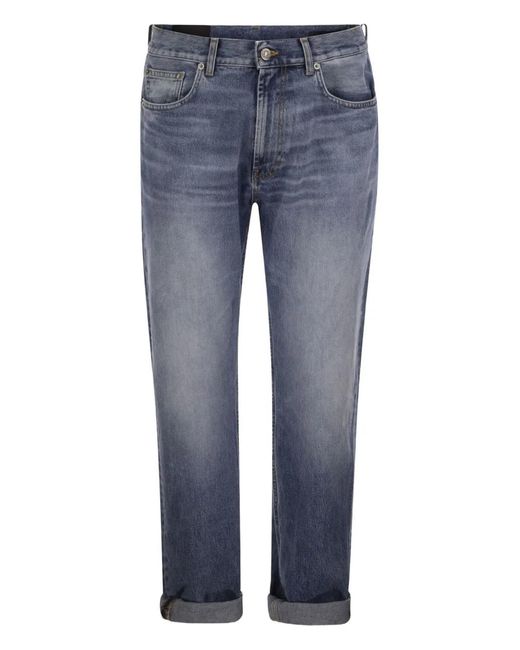 Dondup Blue Andi Five-Pocket Jeans for men