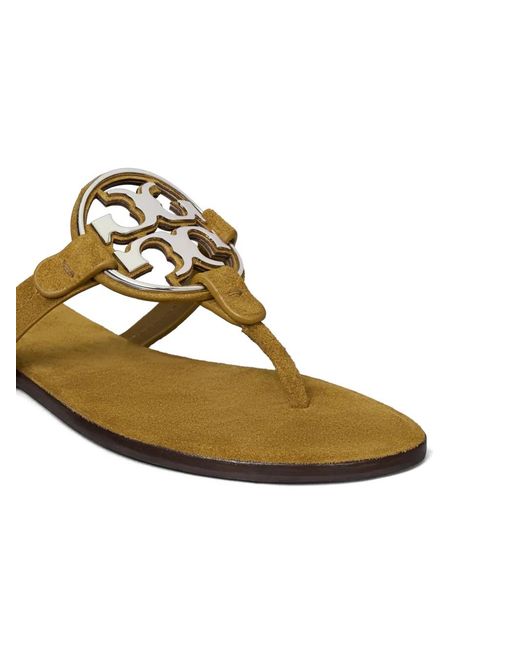 Tory Burch Brown Metal Miller
