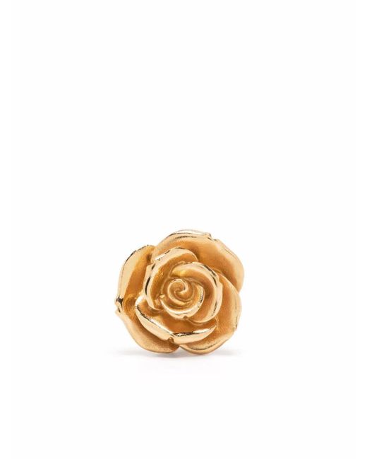 Emanuele Bicocchi Metallic Rose Stud Earring