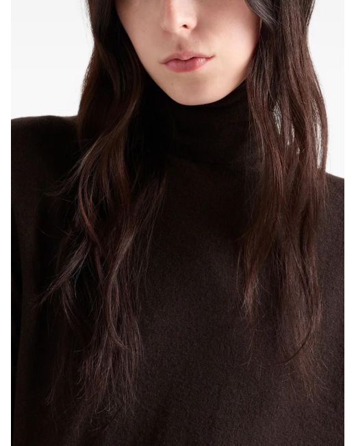 Prada Black Turtleneck Sweater
