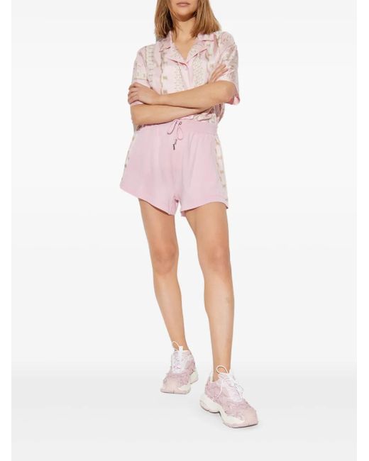 Versace Pink Shorts With Pockets