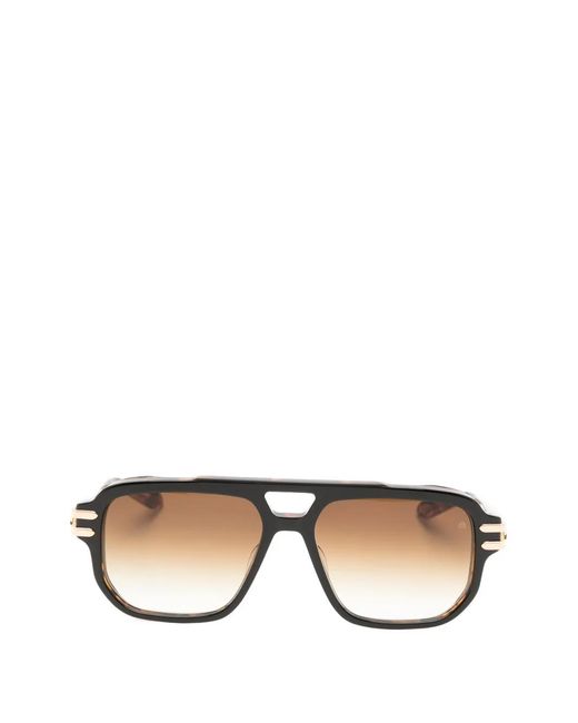 Maybach Brown The Hustler I Square-Frame Sunglasses