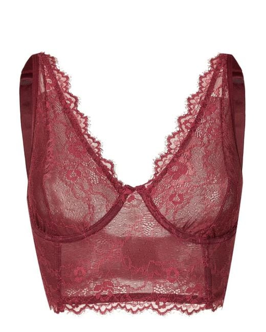 Lethicia Bronstein Red Alexandra Bh Aus Blumenspitze