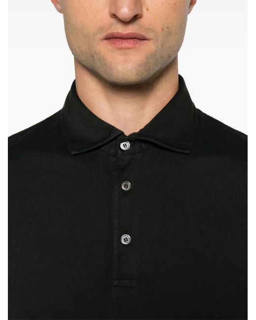 Polo Zero Fedeli de hombre de color Black